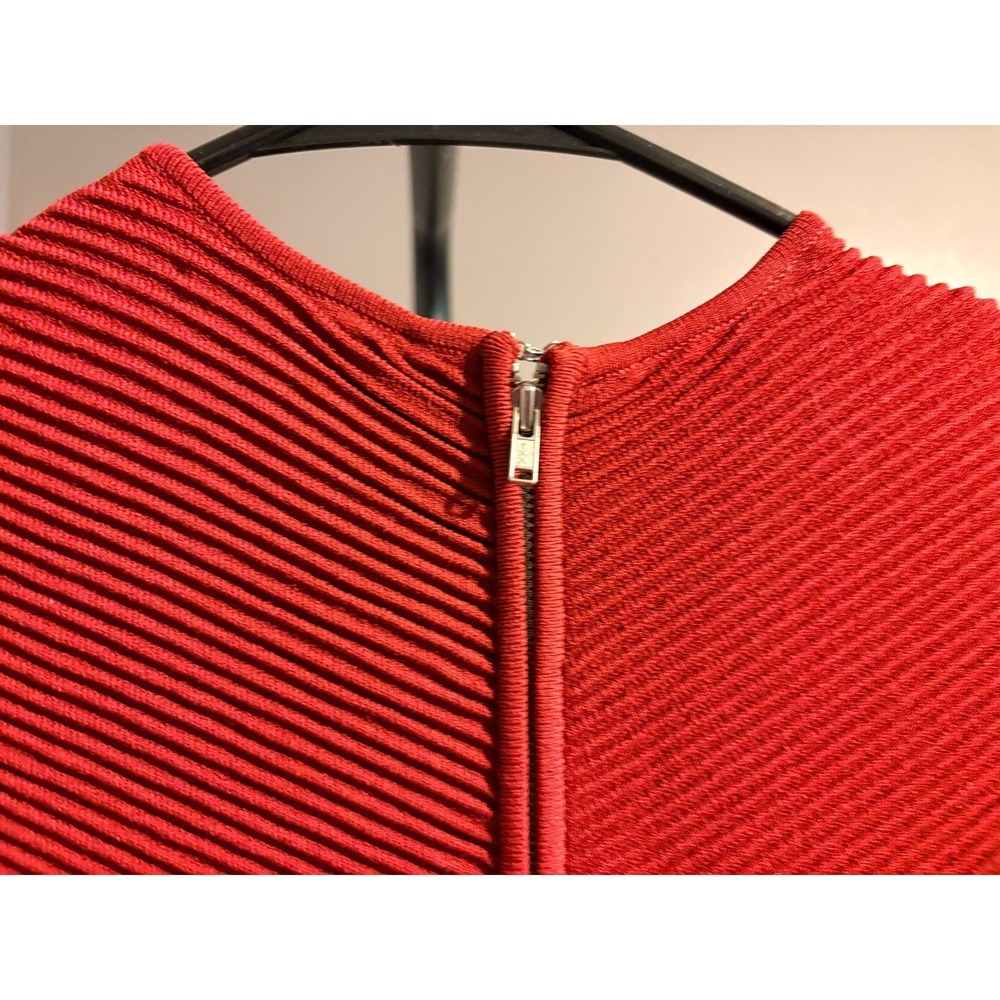 Ronny Kobo Maroon, Stretchy, Knit Sleeveless Dress Sz M - NWOT - Picture 3 of 4